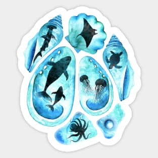 Ocean Bed Dream Sticker